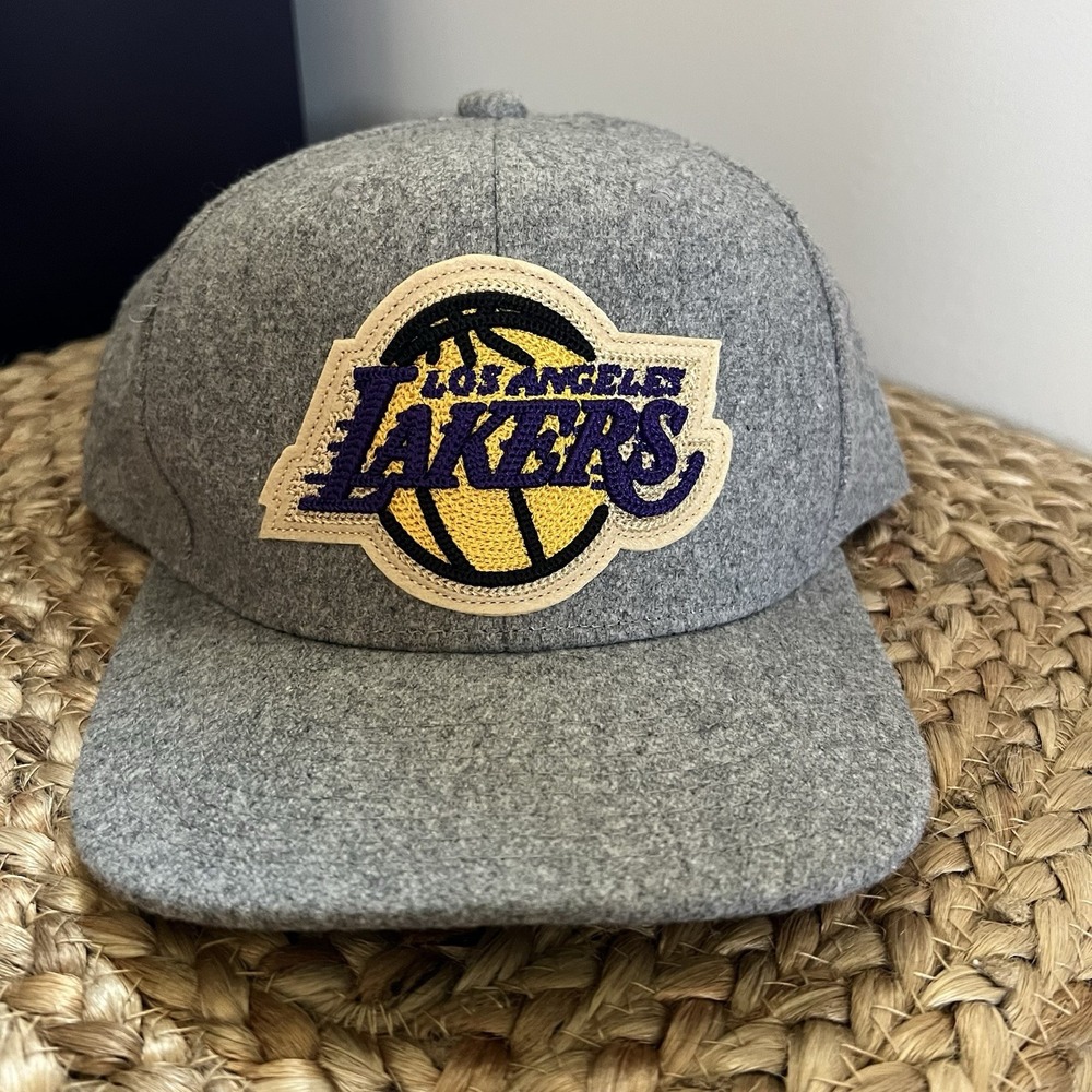 Los Angeles‎ Lakers Mitchell & Ness "NBA Melton Chain Collection" SnapBack Hat